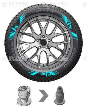 Kumho WinterCraft Ice Wi32 205/70 R15 96T